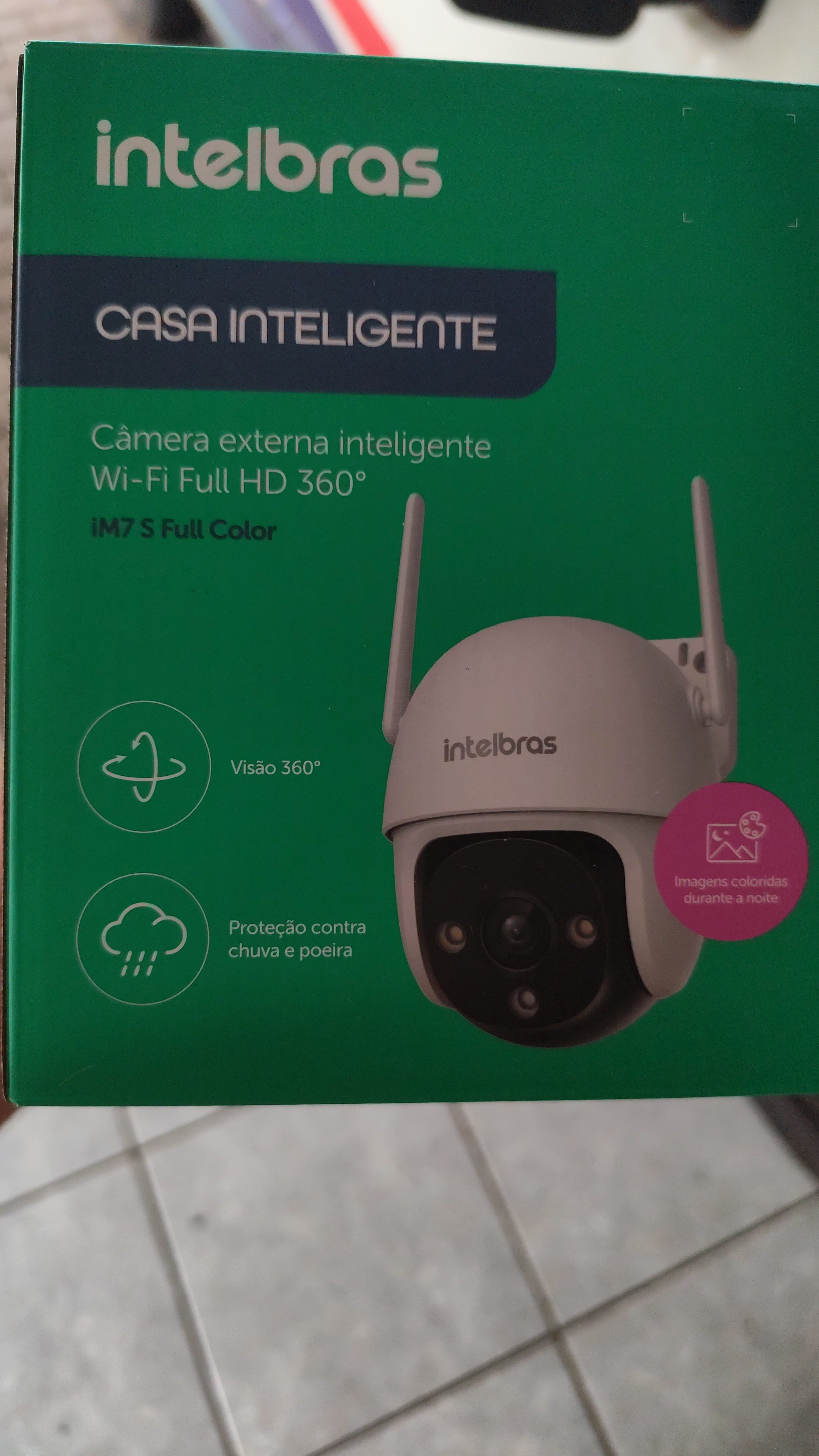 Instalação câmera de segurança