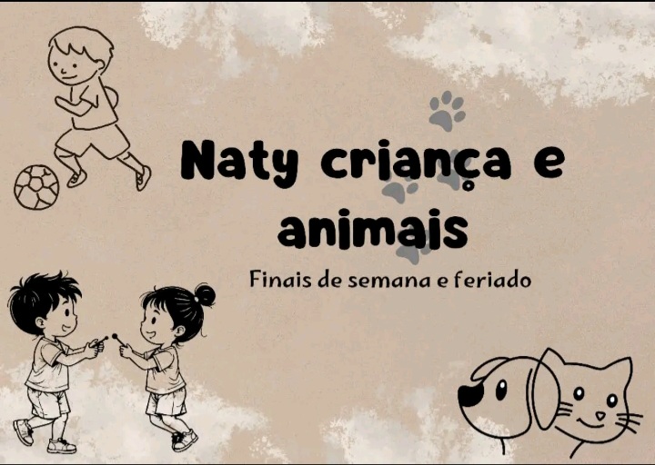 Baba de crianças e pet