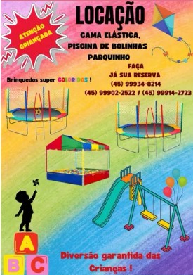 Locação de Brinquedos