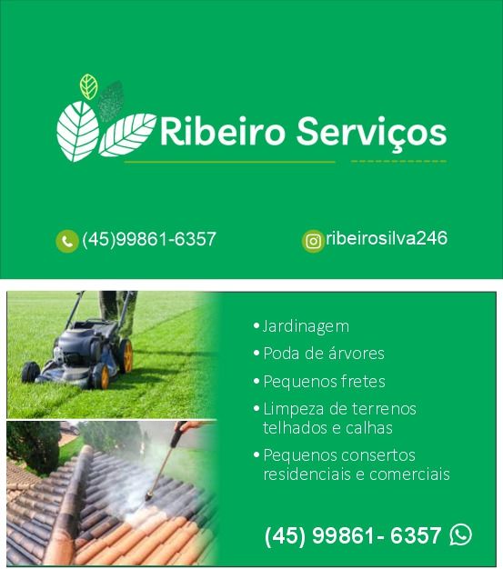 Jardinagem, podas de arvores e pequenos fretes