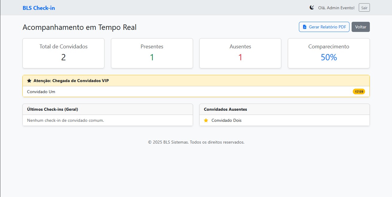 BLS Check-in: Software Completo para Gestão e Check-in de Eventos