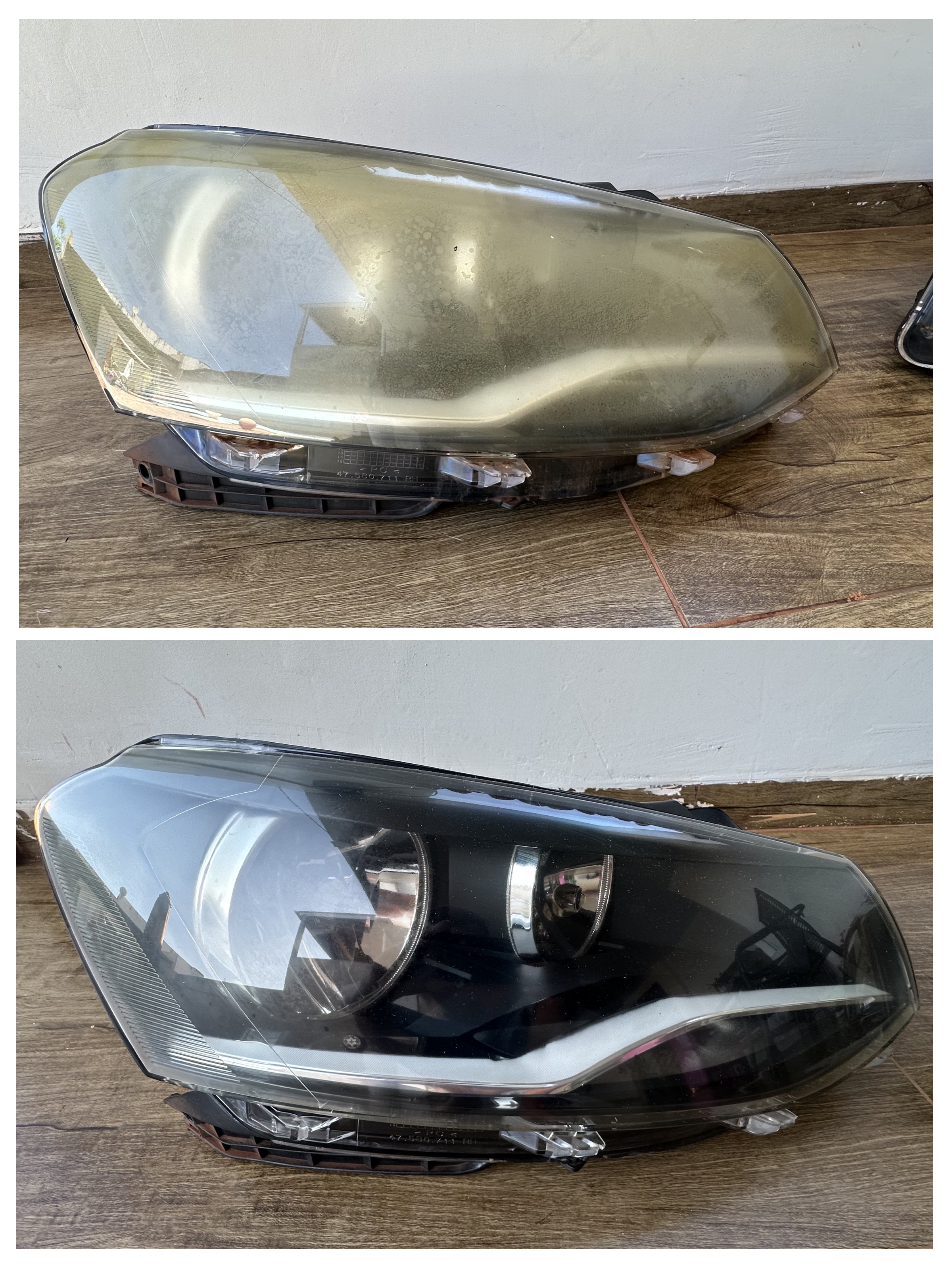 Recuperação de faróis