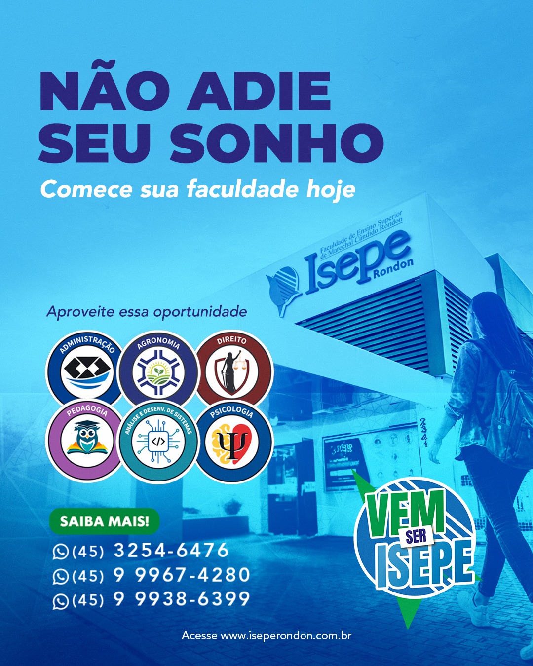 Vestibular 2026 "Formando Gerações".